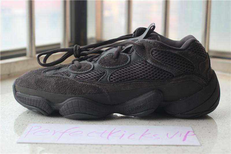 God Yeezy 500 Shadow Black retail sample version ready to ship